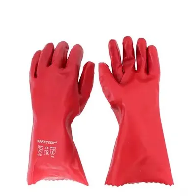 Cimdi ar PVC pārklāti